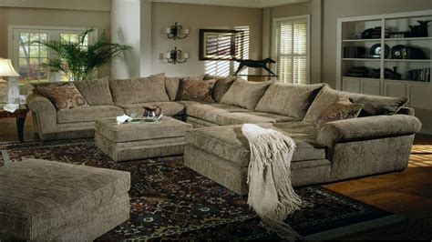 oversized plush couch